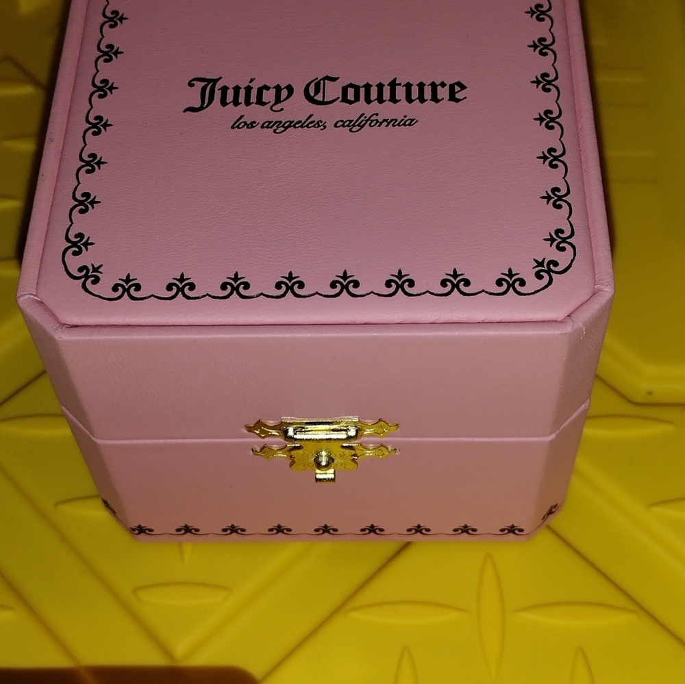 JUICY COUTURE TWO ROSE GOLD  WATCH JUICY COUTURE WATCH RHINESTONES WATCH NEW - Picture 6 of 7